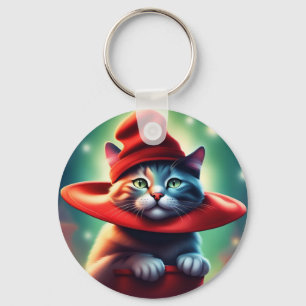 Porte-clés assistant cat