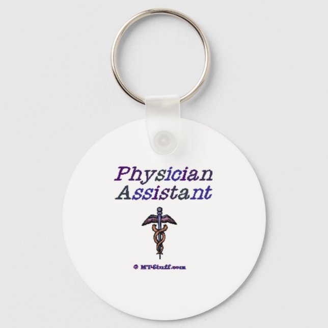 Porte-clés Assistant de médecin - Caduceus (Recto)