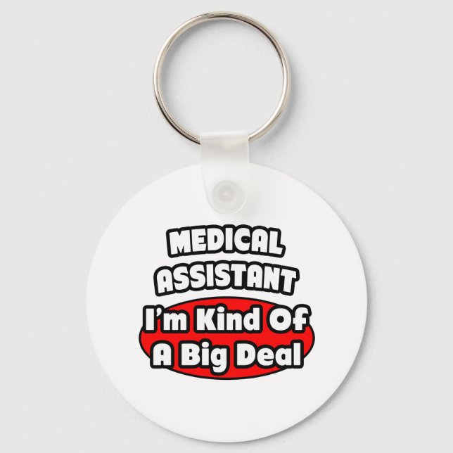 Porte-clés Assistant Médicale ... Gros accord (Recto)