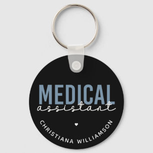 Porte-clés Assistant Médicale personnalisé MA   Assistant cli