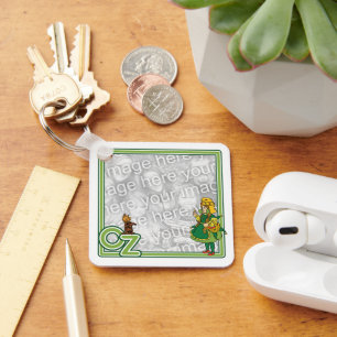 Porte-clés Assistant vintage d'Oz ; Dorothy et Toto