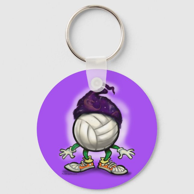 Porte-clés Assistant Volley-ball (Recto)