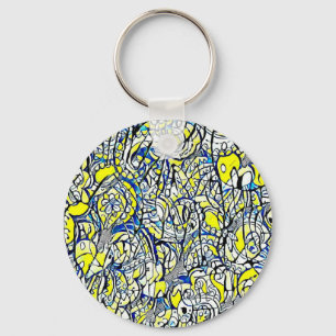 Porte-clés astral fleurs 3