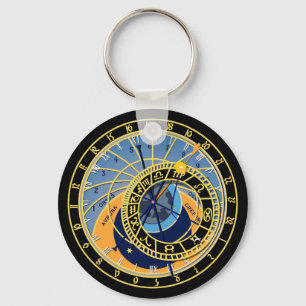 Porte-clés Astrologie de l'horloge astronomique