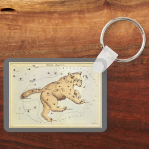 Porte-clés Astronomie Vintage, Constellation de la Grande Our