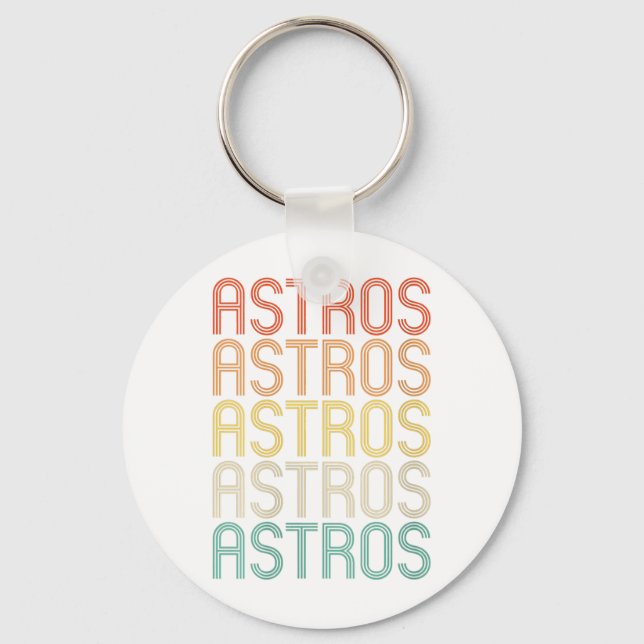 Porte-clés Astros féminins  (Recto)