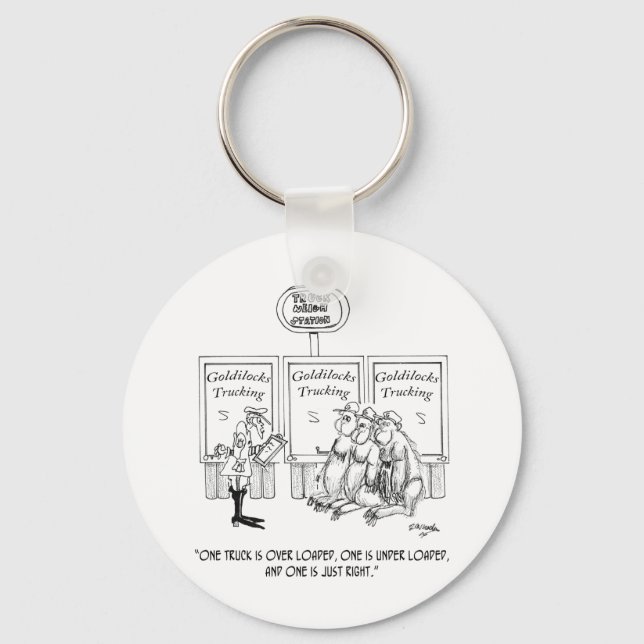 Porte-clés At Goldilocks’ Trucking (Recto)