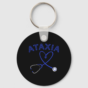 Porte-clés Ataxia Stethoscope Infirmière Hémiataxie neurologi
