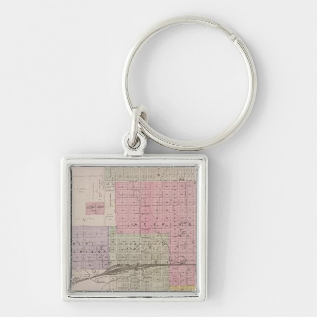 Porte-clés Atchison et environs, Kansas (Devant)