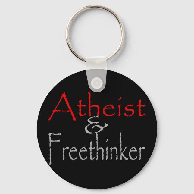 Porte-clés Atheist and Freethinker (Recto)