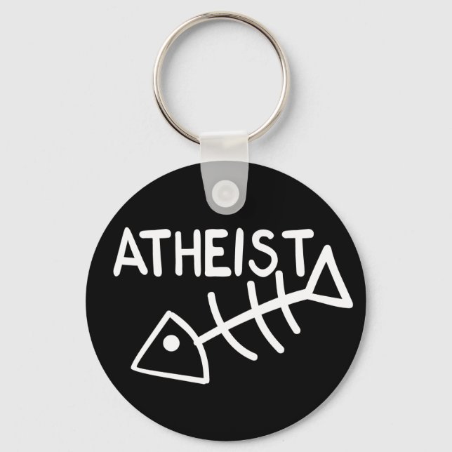 Porte-clés Atheist Fish (Recto)