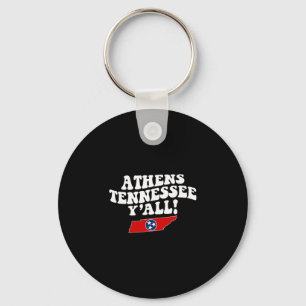 Porte-clés Athènes Tennessee Y'all Tn Vacances du Sud