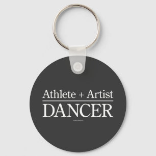 Porte-clés Athlète + Artiste = danseur