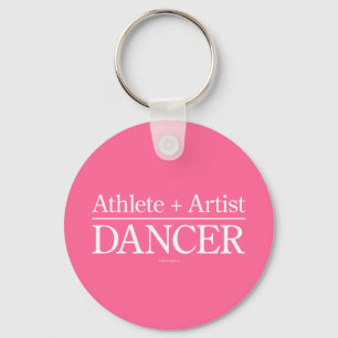 Porte-clés Athlète + Artiste = danseur