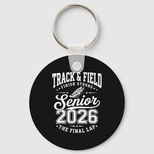 Porte-clés Athlétisme senior 2026 promotion de (Recto)