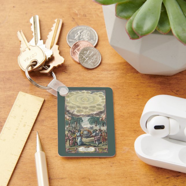 Porte-clés Atlas Coelestis de Doppelmaier, (Bureau)