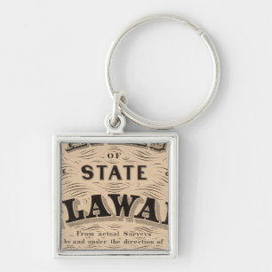 Porte-clés Atlas du Delaware