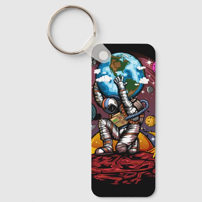 Porte-clés Atlas Space Man (Recto)