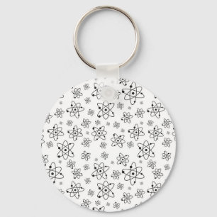 Porte-clés Atoms Rétro Motif d'âge atomique