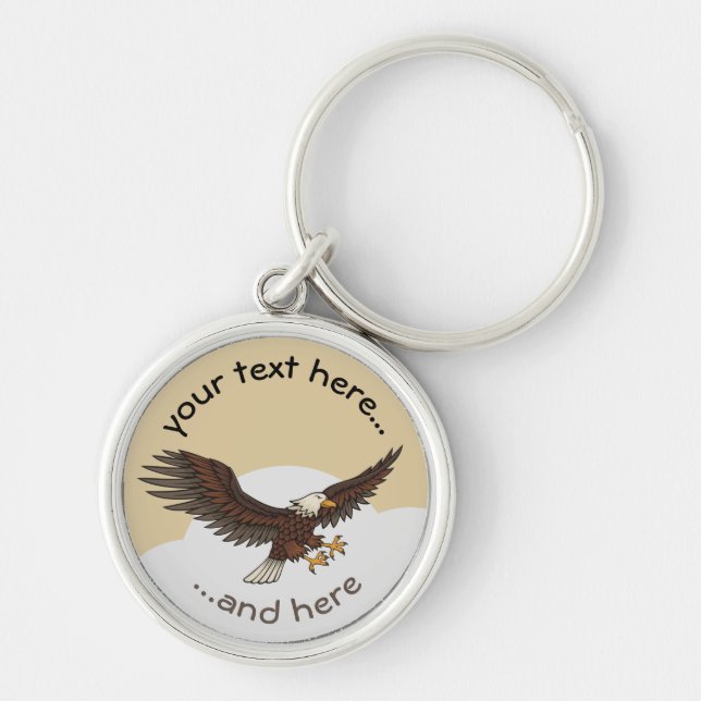 Porte-clés Attaque à l'aigle (Devant)