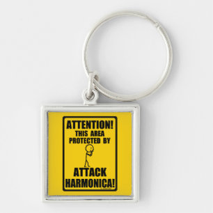 Porte-clés Attaque d'Harmonica