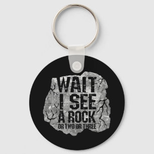 Porte-clés Attends De Voir Un Rock