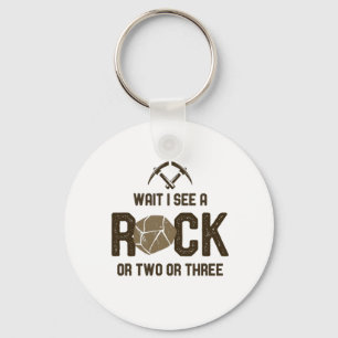 Porte-clés Attends De Voir Un Rock