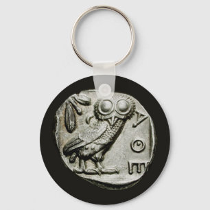 Porte-clés Attica Tetradrachm Owlthena
