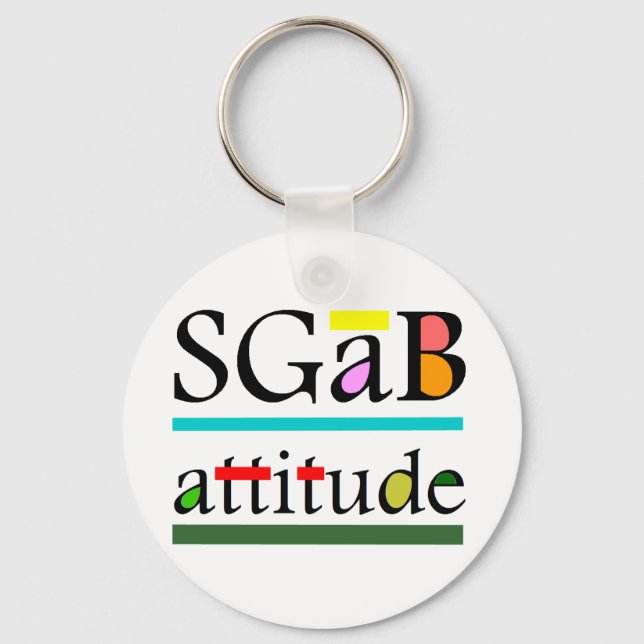 Porte-clés Attitude de sgab (Recto)