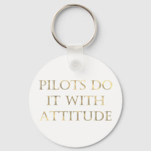 Porte-clés Attitude des pilotes