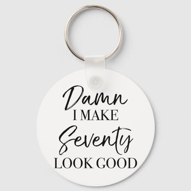 Porte-clés Attitude du 70e anniversaire (Recto)