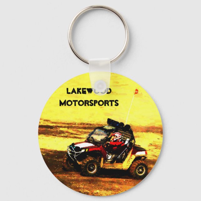 Porte-clés ATV Rider - All Terrain Extreme  Motorsports (Recto)