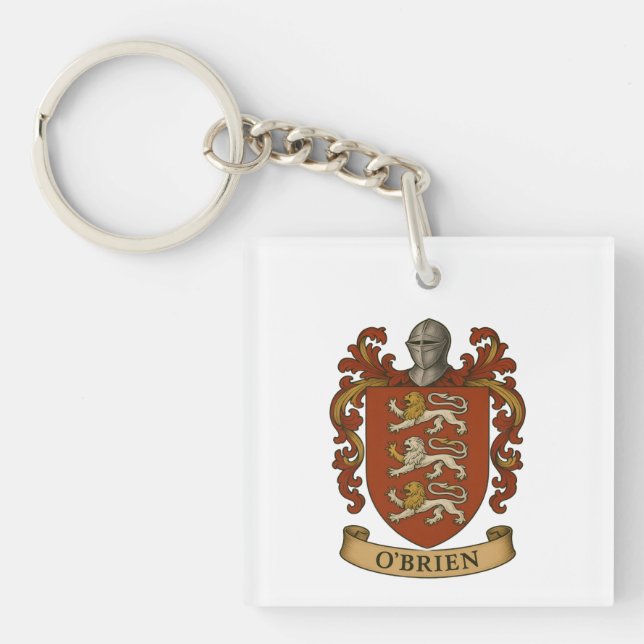 Porte-clés au blason de la famille O'Brien (Devant)