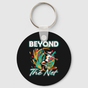 Porte-clés Au-Delà Du Net Joueur Badminton Leisurewe Athlétiq