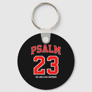 Porte-clés (au dos) Psaume 23 Le Seigneur Est Mon Berger