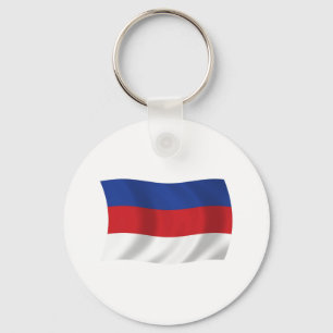 Porte-clés au drapeau sorabe