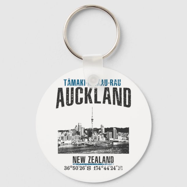 Porte-clés Auckland (Recto)