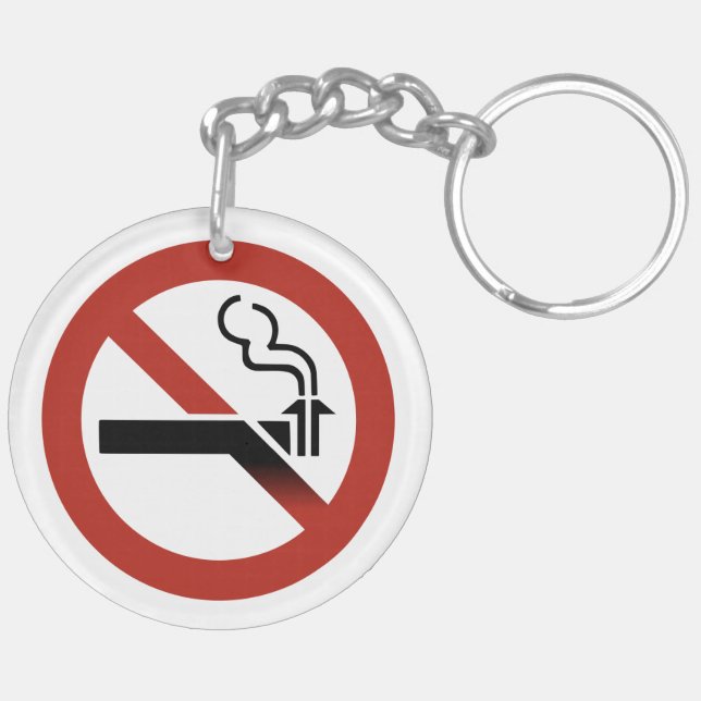 Porte-clés Aucun Porte - clé acrylique du logo de soumission (Dos gauche)