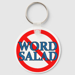 Porte-clés Aucun Porte - clé de salade Word