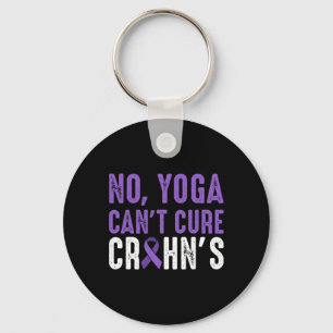 Porte-clés Aucun yoga ne peut guérir la maladie de Crohn _1