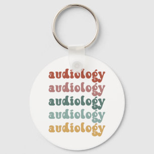 Porte-clés Audiologie   Docteur en audiologie Audiologiste Re