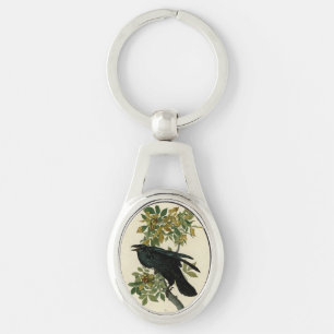 Porte-clés Audubon Raven Oiseau classique