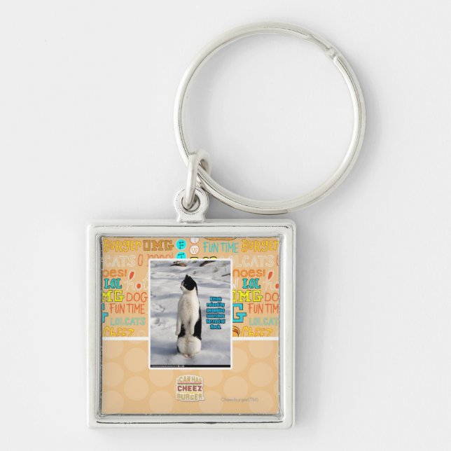 Porte-clés Augmenté par des pingouins (Devant)