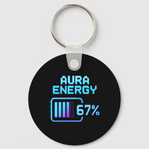 Porte-clés Aura Énergie à 67 Mème Drôle Six Sept Génération A
