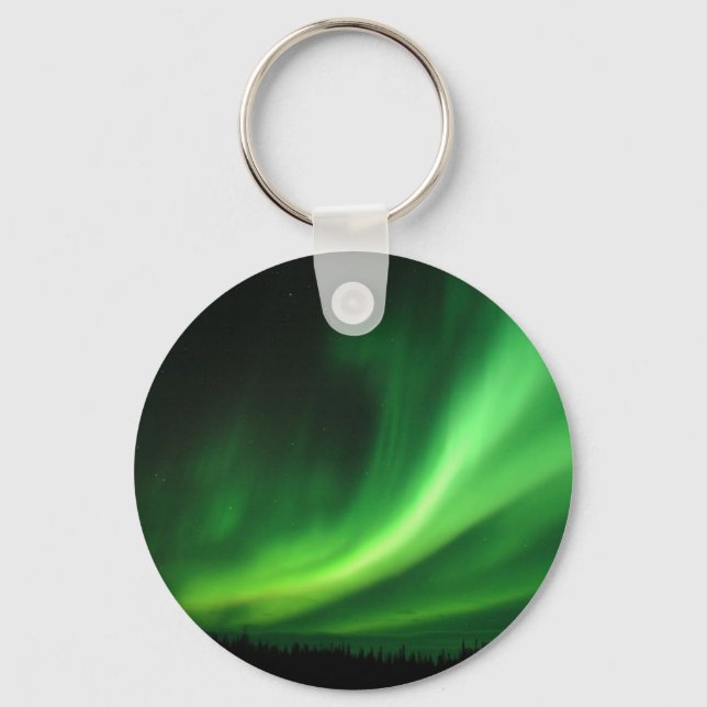 Porte-clés Aurora Borealis Northern Lights (Recto)