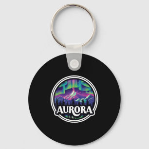 Porte-clés Aurora colorado rock mountains co ski hiver