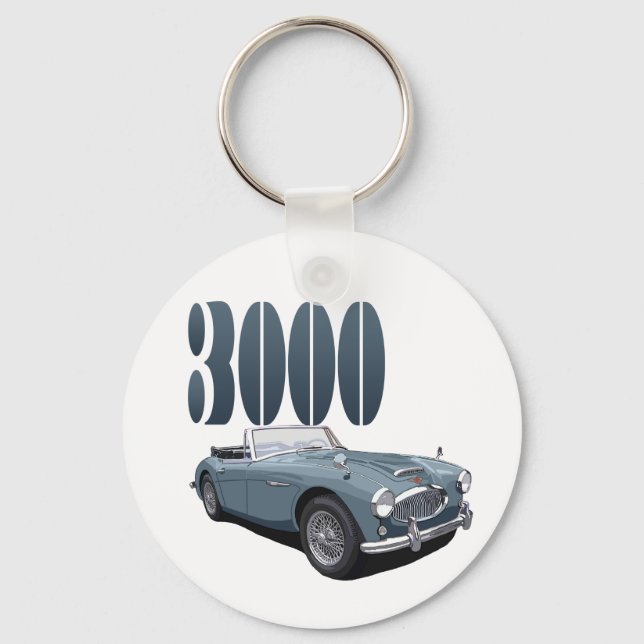 Porte-clés Austin Healey 3000 (Recto)