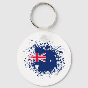 Porte-clés Australia Souvenir Landmark, Australia Flag Travel
