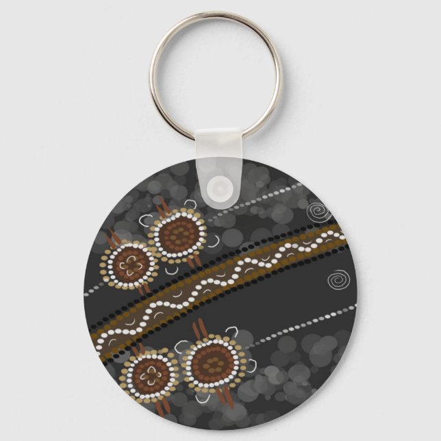 Porte-clés Australian Aboriginal Art - Lost Tribes (Recto)