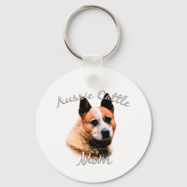 Porte-clés Australian Cattle Chien Maman 2 (Recto)